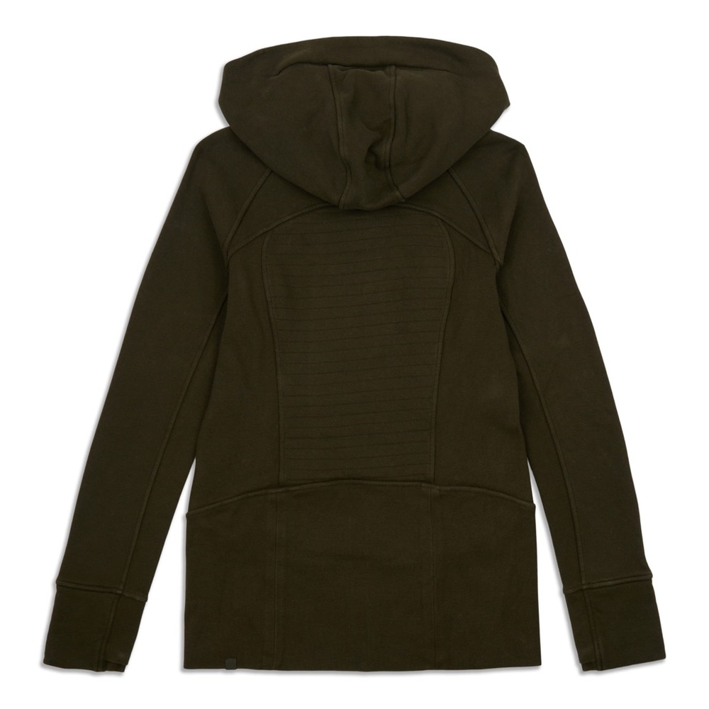 Lululemon Hooded Radiant Jacket. Like NEW! Olive Green.